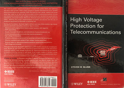 High voltage protection for telecommunications. Keywords: HVPT, telecommunications.